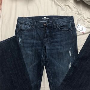 7 for all mankind boot cut jeans